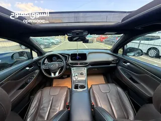  6 Hyundai santafe 2021 هونداي سنتافي 2021 فل إضافات