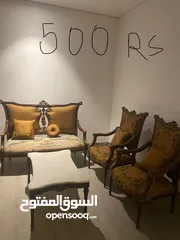  1 للبيع  كنب و انتريه شبه جديده