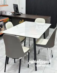  2 طقم طاولة سفرة مع كراسي