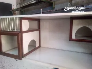  5 منازل قطط المنيوم ضد العفن والرطوبة
