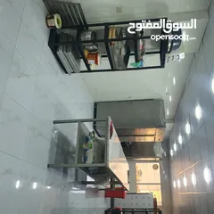  4 محل حلويات غربيه وايس كريم للبيع او للضمان