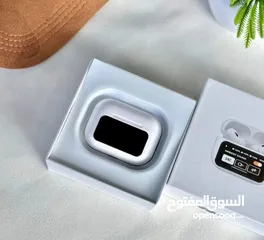  2 Airpods with screen