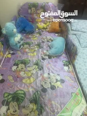  1 Baby bed purple