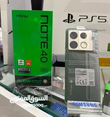  4 مستعمل ايام Not 40 pro plas 5G  رام 24 جيجا 256 أغراضة والكرتونه الأصلية مكفول بالشركة متوفر توصيل