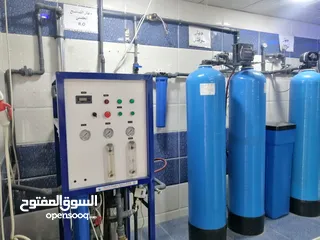  6 تملك مشروع للإستثمار السريع محطه تنقيه وتحليه مياه و مصنع تعبئه كاسات كامل وشغال والحمدلله