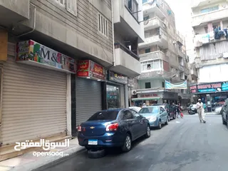  1 محل للبيع العصافرة بين البحر و عبد الناصر موقع ممتاز