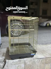  2 قفص ببغاء ذهبي لون ثابت أساسي نخب أول يصلح للمعاكيف المتوسطة والكبيرة اقرأ الوصف