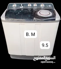  2 عرض اخر سنه  فرصه   غسالات  BM   الحجم 9ونص كبير جدأ  بظاعه مضمون درجه اولى  مع  ضمان 5سنوا