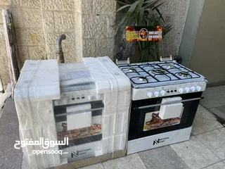  1 فرن ناشونال 5 عيون