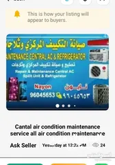  5 Central ac and service all air condition maintenance split  type all maintenance