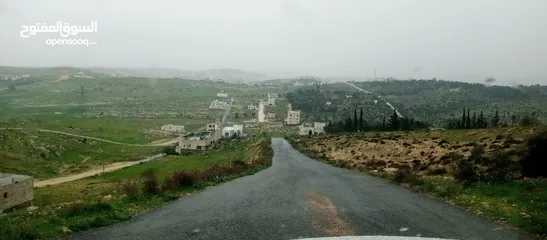 3 أرض للبيع في شفا بدران المكمان على شارعين 30 و8 إطلالة رائعة جدا إسكان الأطباء