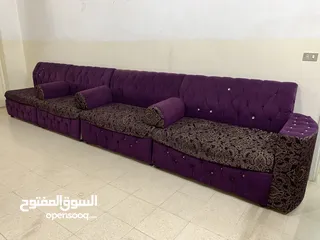  13 كنب كورنر مستعمل مجلس عربي