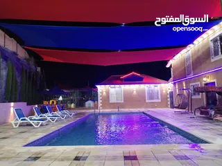  2 مزرعة وشاليه النبعه الايجار اليومي