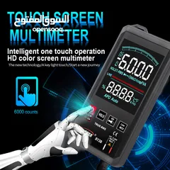  1 ساعة فحص شاشة لمسET8136 Touch Screen Multimeter Digital Automatic