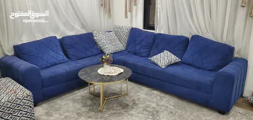  2 طقم كورنر كما في الصورة مستعمل من سنة شبه جديد