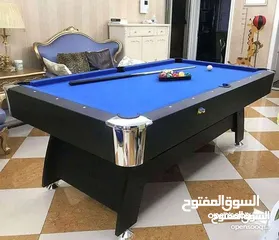  2 بلياردو مميزة مقاس 240 سم خشب