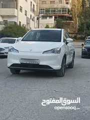  3 نيتا v موديل 2023 لون ابيض لؤلؤي فحص كامل جمرك حديث اتسكور 89% فحص soc 100% استخدام شخصي مثبت كارسير