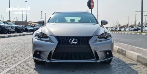  9 LEXUS IS250 F-SPORT 2015 US SPEC PERFECT CONDITION INSIDE AND OUTSIDE NO AIRBAG OUT