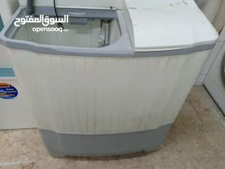  24 غسالات فل اتوماتيك 7ك بوش ألماني وAEGأمريكي وسامسونج وإل جي كوري لون أبيض عالفحص٫موجودات بالبقعة