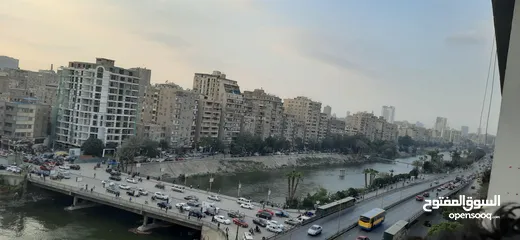  4 شقه مفروشه علي النيل اول سكن بالمنيل