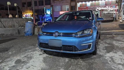  9 فولكسفاجن اي-جولف موديل 2015 بريميوم اعلى صنف 7 جيد