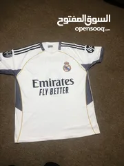  8 بلوزة ريال مدريد الموسم الجديد 2026 بحالة الوكالة نمرة 2XL لم تلبس ولا لبسة