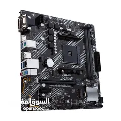  2 مذربورد أسوس لمعالجات اي ام دي رايزن جيل 1000 - 5000 ASUS B450M-K II/DDR4 FOR AMD RYZEN CPU