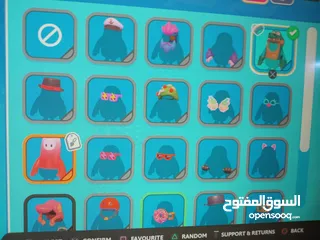  27 حسابات العاب بلاستيشن(فورت نايت، روكت ليق، فول جايز، بروهالا) بسعر جميل