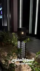 11 أعمدة إنارة ديكورية صناعة سعودية مودرن كلاسيك بولارد