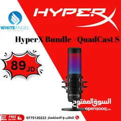  1 مايك هايبر اكس كلاود كواد كاست اس  HYBER X BUNDLE QUAD CAST S