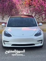  2 Tesla model 3 2022/  تيسلا موديل 3 ممشى قليل جدا فحص كامل
