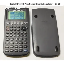  4 آلات حاسبة علمية متطورة مناسبة للطلاب TEXAS CASIO  Graphing Calculators