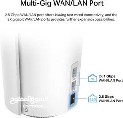  8 TP-Link Deco  X95  AX7800 Tri-Band Mesh WiFi 6 System 2 Pack