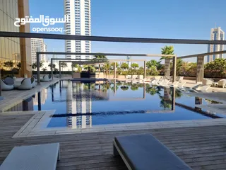  14 Amazing beautiful 1 bedroom apartment for rent located in Seef