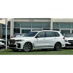  1 BMW X7 M BACKAGE GCC 2020 V8 FULL SERVICE HISTORY UNDER WARRANTY PERFECT CONDITION ORIGINAL PAINT