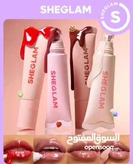  1 *تررررند*  مرطب الشفاة SHEGLAM طراوة بطعم الحب   طقم جلوس SHEGLAM ضربة جمال ما بتنرفض