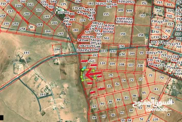  3 قطعة ارض من اراضي جنوب عمان القنيطرة على شارعين قريبه من الشارع العام واصل جميع الخدمات