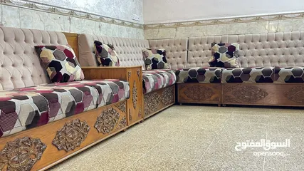  4 تخم قنفات  خشب عراقي