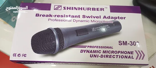  3 مايكروفون SHINHURBER sm-300