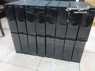  4 اجهزة كمبيوتر امريكيه بحالة الوكاله للمكاتب والمدارس