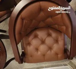  5 طقم كراسي مع طاولة. 2 chairs with table set