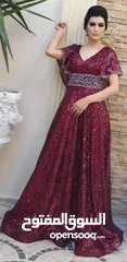  4 فساتين سهرة جديدة للبيع جملة