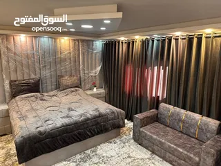  1 شقه مفروشه بلكامل وجديده 10دينار يومي هدؤ امان نظافه راحه