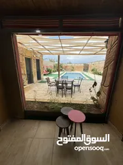  9 شاليه الريف للإيجار اليومي والأسبوعي البحر الميت/الرامة