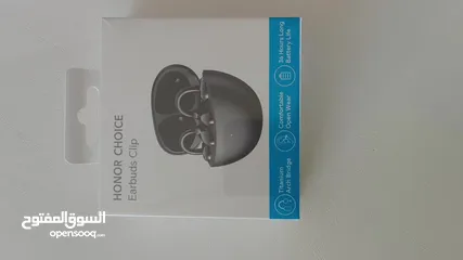  9 HONOR CHOICE Earbuds Clip سماعات هونور الجديدة السعر نهائيييييي