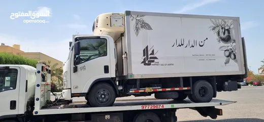  6 winch towing service ونس سطح