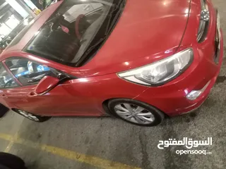  2 هونداي اكسنت 2015 مع فتحه