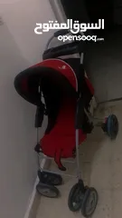  3 عربايه اطفال مستعمله بحاله الوكاله بحاجه الا حزام الامان فقط