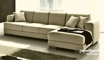  16 L shape sofe sets fabric waterproof  soft foam