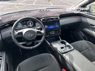  18 هونداي توسان N-Line    2023/ فل الفل بدون فتحة سقف بانوراما  فل مسكر